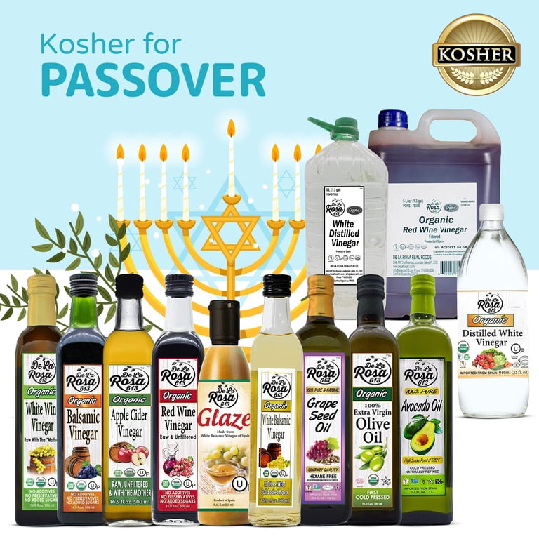De La Rosa 613 Extra Virgin Olive Oil, Kosher for Passover, 16.9