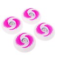 thumbnail image 2 of Ruedas De Patín En Línea De 4 Piezas Con Ruedas Iluminadas, Rueda De Repuesto De PU Con Núcleo Intermitente Para Patines, Repuestos 76mm Rosa Sunnimix Rueda de patines de ruedas iluminados, 2 of 8