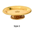 thumbnail image 4 of Ounissouiy Soporte de hierro para frutas, bandeja de exhibición reutilizable, para aperitivos y galletas, soporte para pasteles, vajilla para Cocina y Comedor Tipo 3 Ounissouiy HA072091-03, 4 of 6