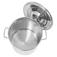 thumbnail image 6 of Stainless Steel Pot, 12.68 Quart Large Cooking Pot with Lid Stockpot Heavy Duty Pasta Pot Grade Soup Pot Induction Stew Pot for All Stoves, Store Fruit, Vegetable, Food, Dishwasher Safe, 6 of 9