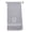 Silver, variant on Embroidered Terry Cotton Bath Towel for Bath, Shower, Cover up Towel for Swimming Pool, Fitness and Beach - 35 x 65 inches - Silver Color Towel - White Script Initial A