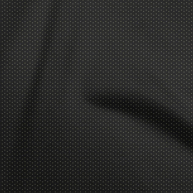 oneOone Rayon Black Fabric Polka Craft Projects Decor Fabric Printed By The Yard 56 Inch Wide