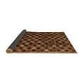 thumbnail image 2 of Ahgly Company Indoor Rectangle Abstract Brown Modern Area Rugs, 7' x 9', 2 of 4