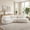 Beige, variant on Christopher Knight Home 123" Modern Curved Compressed Sectional Sofa, 4 Seats Modular Couch, Light Brown