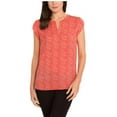 thumbnail image 1 of Hilary Radley Ladies’ Printed Blouse (Poppy, 3X), 1 of 1