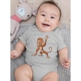 thumbnail image 2 of A Happy Monkey Bodysuit Infant -Image by Shutterstock,  24 Months, 2 of 4