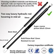Create A Luxurious Bed Murphy Bed Hardware Kit, Hover in Mid Air Hydraulic Rod Gas Spring System (Horizontal, Full/Full XL/Double)