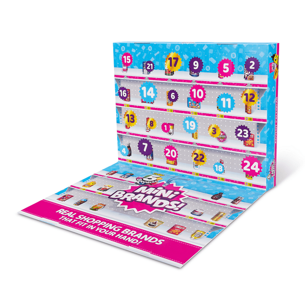 5 Surprise Mini Brands Series 4 Limited Edition Advent Calendar with 6  Exclusive Minis by ZURU - Walmart.com
