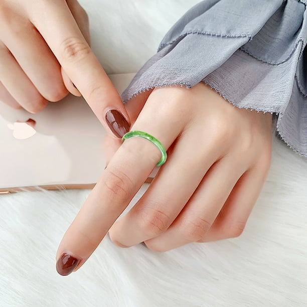 Thin resin cheap ring