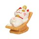 thumbnail image 5 of Lucky Cat Statue Kitten Figurine Decoración de año Nuevo de año Nuevo Ornamento de escritorio de escultura de animales para el gabinete de entrada del Estilo a, 5 of 8