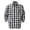 D47/Black, variant on Afdoent Mens Button Down Shirt Men's Plaid Long Sleeve Shirt Casual Trendy Men's Shirt Relaxed Fit Breathable