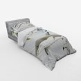 thumbnail image 3 of Ambesonne Fish Bedding Set 4 Pcs, Collage of Aquatic Animal, Queen, Grey and Grey, 3 of 3