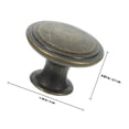 thumbnail image 2 of FUEENIRVA 12Ud Decorativos Para Gabinetes Y Cajones En Verde Oscuro Estilo Retro, 2 of 6
