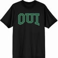 thumbnail image 3 of French Oui Adult Black Crew Neck Short Sleeve Tee-3XL, 3 of 4