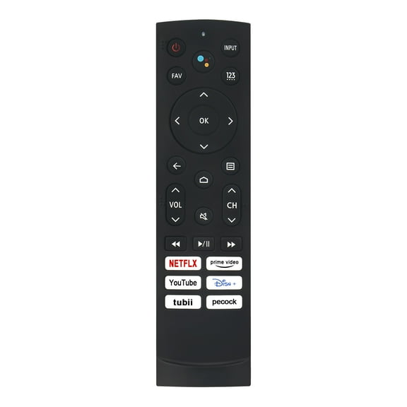 Allimity ERF3A90 IR Replaced Remote Control Compatible with Hisense TV 55U7G 65U7G 75U7G 55U6H 65U6H 75U6H 55U8G 65U8G 55U78G 65U78G 75U9DG 75U78G 55A76K 75A76K