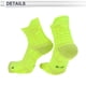 thumbnail image 5 of Calcetines de ciclismo Unique Bargains de secado rápido, antideslizantes, absorbentes de sudor, desodorantes, anti-fricción, amarillos tamaño M, 5 of 7