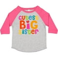 thumbnail image 3 of Inktastic Cutest Big Sister Girls Toddler T-Shirt, 3 of 5