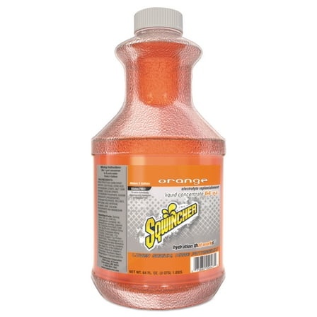 Sqwincher Liquid Concentrate, Orange, 64 oz, Bottle