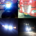 thumbnail image 5 of 1X Blanco Rojo Azul 18mm 23mm 12V Eagle Eye Luz de Marcha Atrás Bombillas de Marcha Atrás Automóvil Automóvil LED Intermitente Lámpara de Día Impermeable, 5 of 5