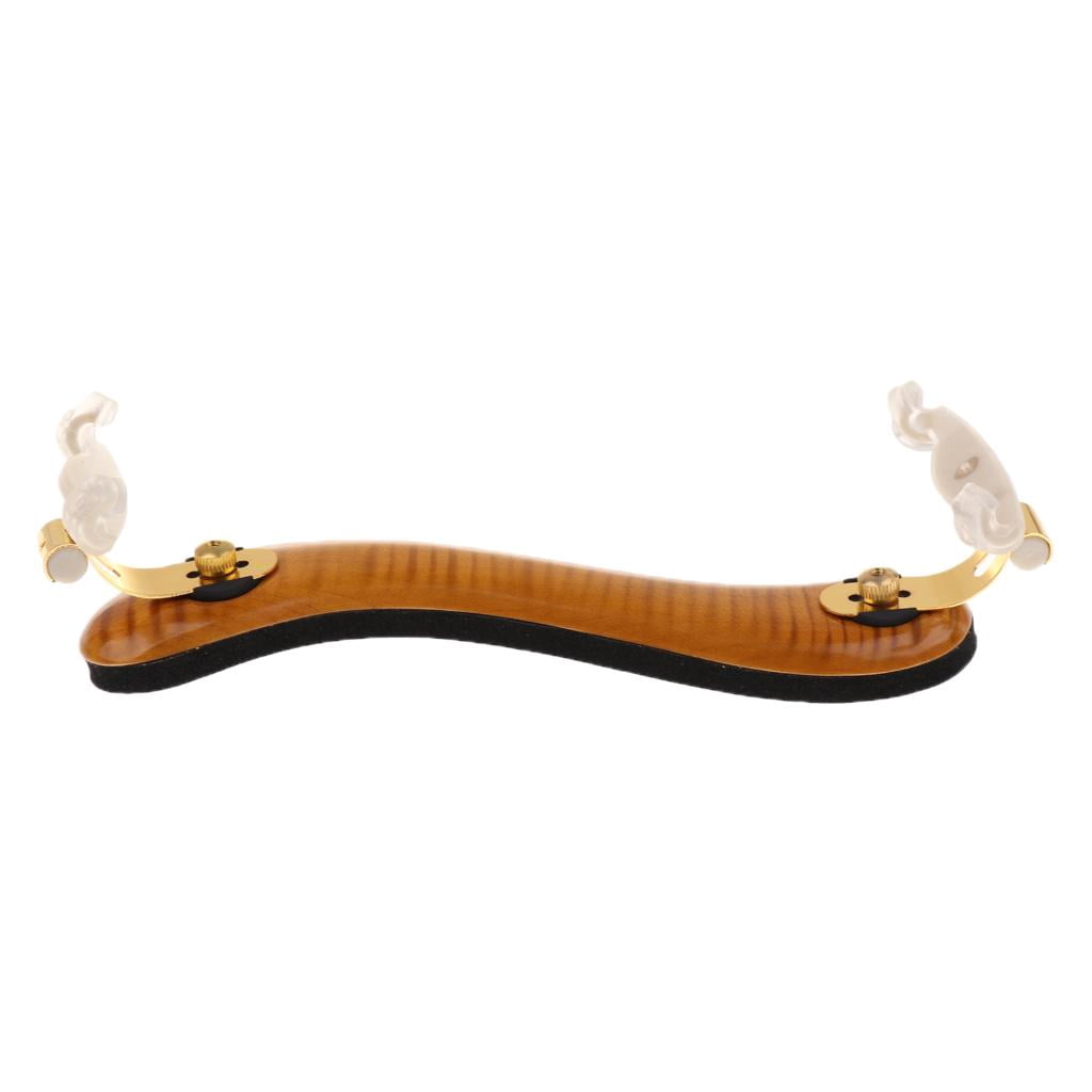 LeeQinersw Comfortable Maple 4/4 Violin Shoulder Rest Pad Musical Instrument Accessory 4-4 3-4