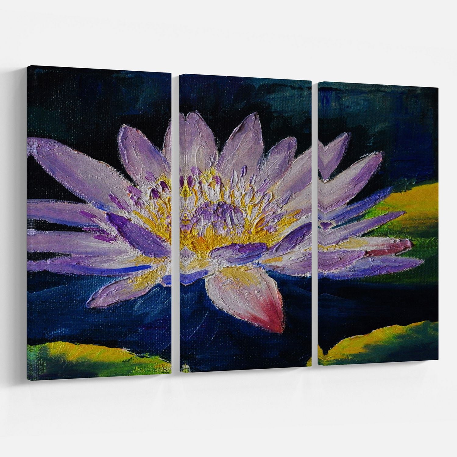 Impression sur toile « Purple Lotus Flower » Design Art