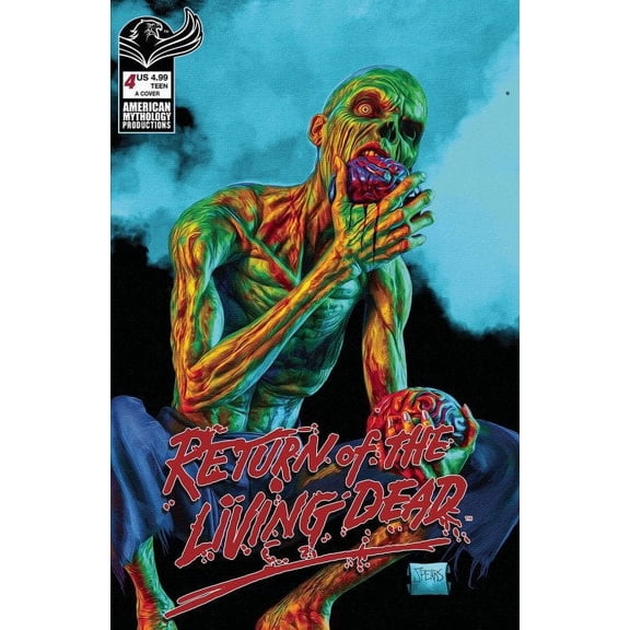 Return of the Living Dead #4A VF ; American Mythology Comic Book