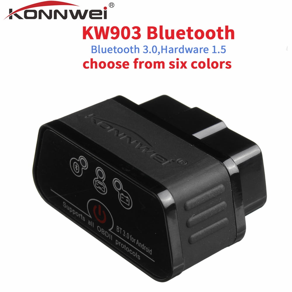 KW903 OBDII Bluetooth Car Scanning Fault Diagnostic Tool for Android Smart Phone 