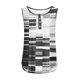 thumbnail image 4 of ZHAOCHENG Tops para mujer, camisetas sin mangas informales, camisetas sin mangas con cuello en V estampadas, blusas, chalecos de playa, ropa de verano para mujer, 4 of 5