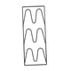 thumbnail image 4 of Estante para tapas de ollas, montado en la pared/puerta, hierro de 3 niveles sobre la puerta, organizador de tapas, soporte para tapas de ollas para, 4 of 9