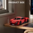 thumbnail image 4 of Kit Art Craft Mould King Coche Deportivo Rojo a Escala 1:12 – 1311 piezas, 4 of 4