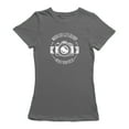 thumbnail image 1 of "When It Rains, Look For Rainbows..." Quote Clouds Women's Sports Grey T-shirt, 1 of 1