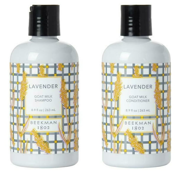 Beekman 1802 Pure Goat Milk Shampoo Conditioner Set Lavender