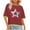 A-Wine, variant on GERsome Womens Crop Tops Short Sleeve Cropped T Shirts Casual Crew Neck Drop Shoulder Loose Fit Summer Graphic Tees, Sizes S-3XL