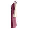 thumbnail image 5 of IWRICH Womens's Renaissance Dresses 2 Pics Set Long Flare Sleeve Halloween Outfits Pink S, 5 of 5