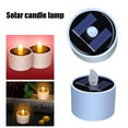 thumbnail image 4 of Ovzne Solar Light Candles, 6 Pack Outdoor Flameless Warm Led Flickering Candles - Ip42 Waterproo, 4 of 8