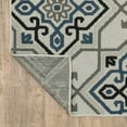 thumbnail image 6 of 2' X 3' Beige Oriental Stain Resistant Indoor Outdoor Area Rug, 6 of 9