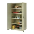 thumbnail image 4 of Hirsh Welded Steel Storage Cabinet with 2 Adjustable Shelves, 24"D x 36"W x 72"H, Putty, 4 of 8