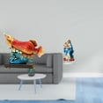 thumbnail image 2 of Estatua de pez,Estatua de pez arowana,decoración Feng Shui para estante/escritorio,Letrero de mesa,Decoración de escritorio acrílica,rincón navideño,decoración del hogar,Decoración de, 2 of 8