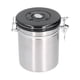 thumbnail image 2 of Bote de café, recipientes de café, buen tarro de café para almacenamiento de granos de café de 1,5 L, el mejor de su clase, 2 of 8