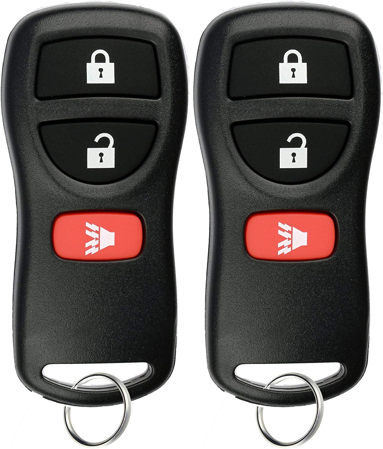 2x Uncut Replacement Car Key Fob Keyless Entry Remote Control For Fobik Trunk 4b 