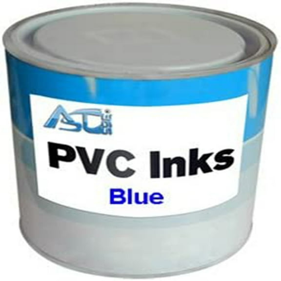 PreAsion Screen Printing Ink 2.2lbs Blue Pad Printing PVC Ink