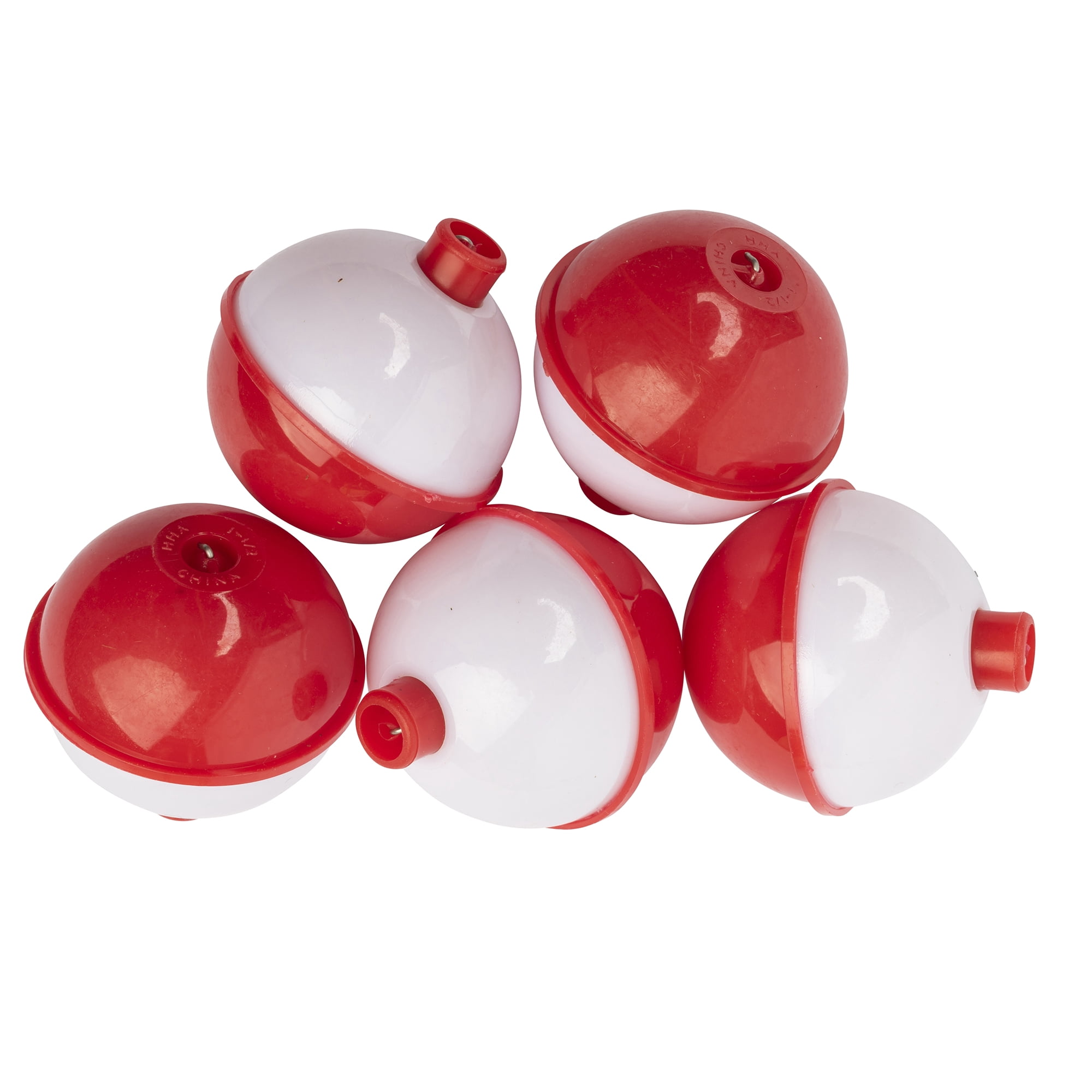 (4 pack) Ozark Trail 1/2-inch Round Fishing Bobbers, 5 Pack