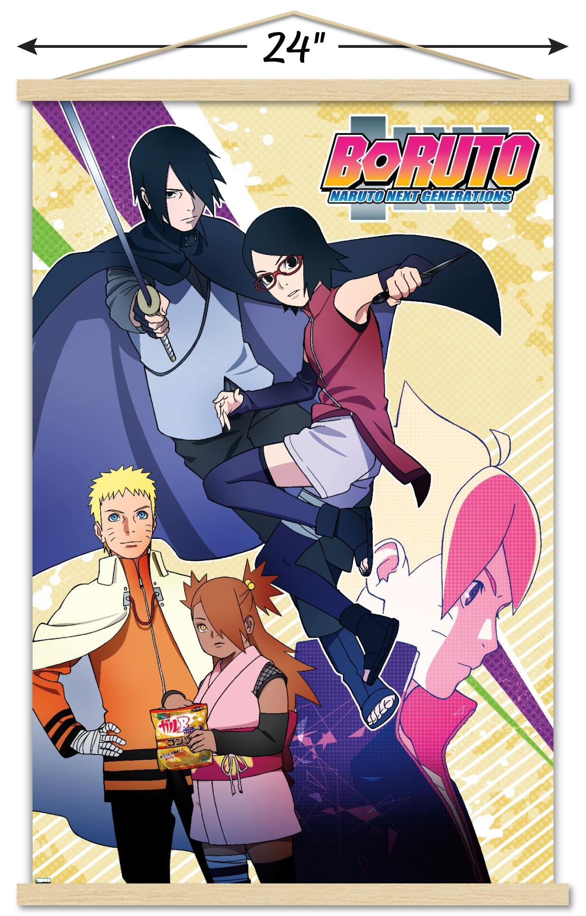 Boruto: Naruto Next Generations - Group Wall Poster, 22.375 Boruto: Naruto Next Generations - Group Wall Poster, 22.375