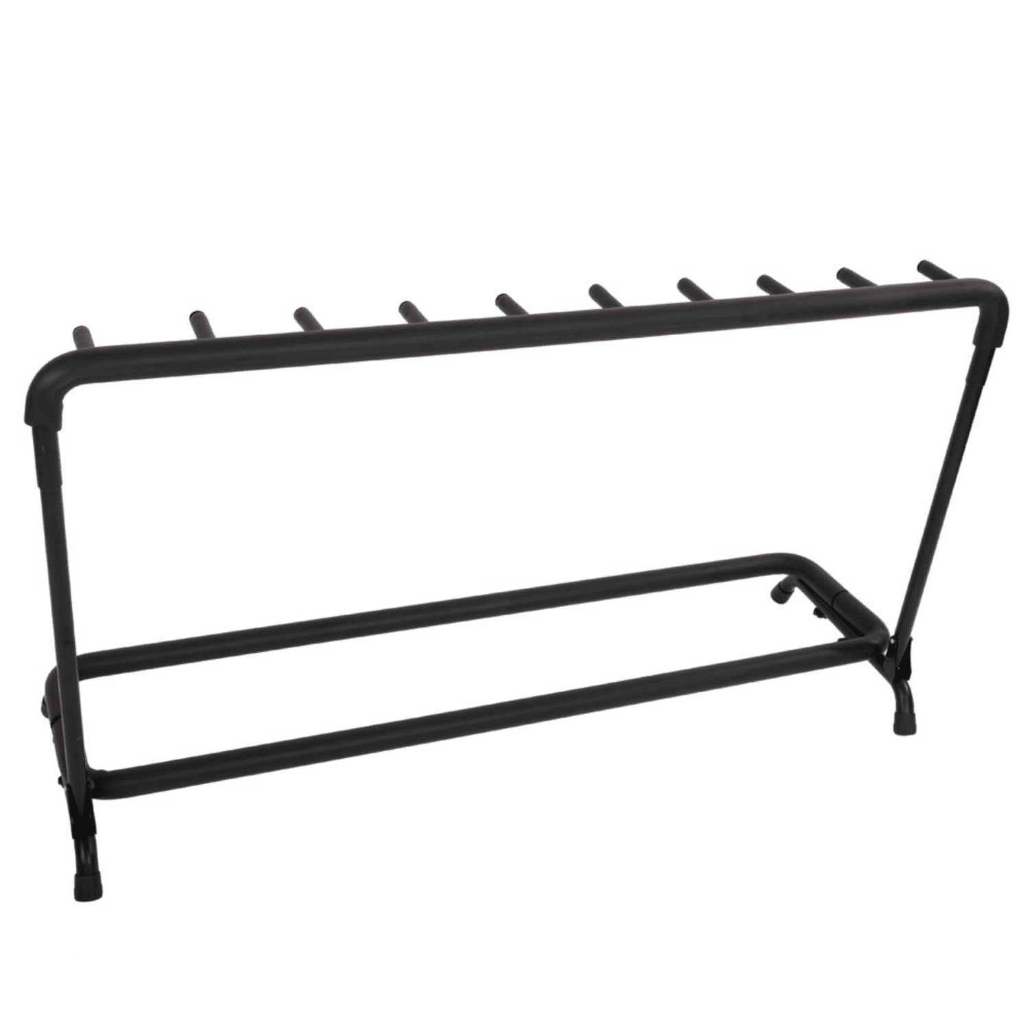 Hassch Guitar Stand, 9-Slot Guitar Rack, Multi-Guitar Display Holder, Black