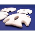 thumbnail image 7 of Set of 12: White Rustic Arrowhead Sand Dollars 3-3 1/2" Beach Wedding Coastal Cottage Decor, 7 of 7