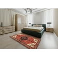thumbnail image 4 of Ahgly Company Indoor Rectangle Traditional Red Persian Area Rugs, 6' x 9', 4 of 6