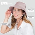 thumbnail image 5 of JAN & JUL Water Repellent and 50+ UPF Protection Sun Hat for Women (Cool Grey, M), 5 of 7