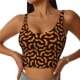 thumbnail image 1 of Fotbe Halloween Bat Sujetador Deportivo Largo sin Aros para Mujer con Almohadillas y Soporte Medio, Transpirable y Absorbente, Camiseta Tipo Chaleco o Tank Top-X-Large, 1 of 8
