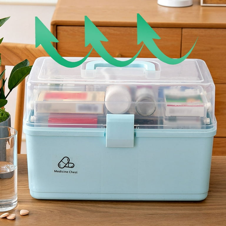 Panth Household Medicine Organizer Multi-layer First Aid Kit Medicine Storage Box