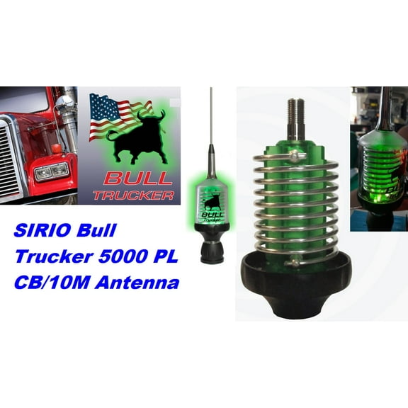Sirio Bull Trucker 5000 PL 5000W CB & 10M Mobile Antenna